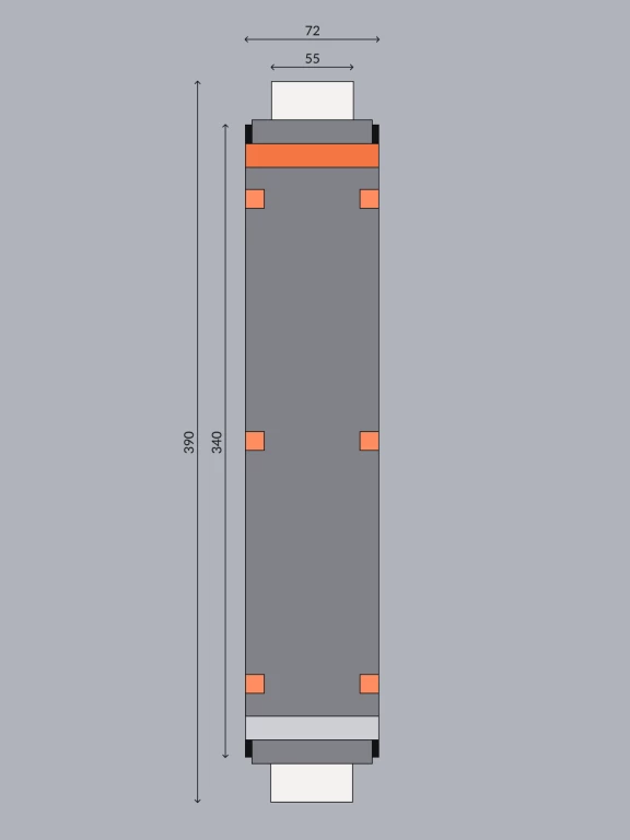 Bild: Standard-PouchZellen-Design